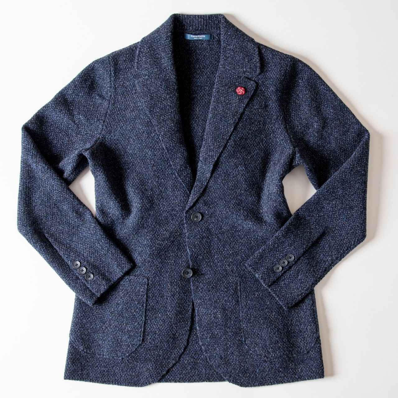 4色ミックス ラムズウール100%】ラムズウールミックスカラーニット