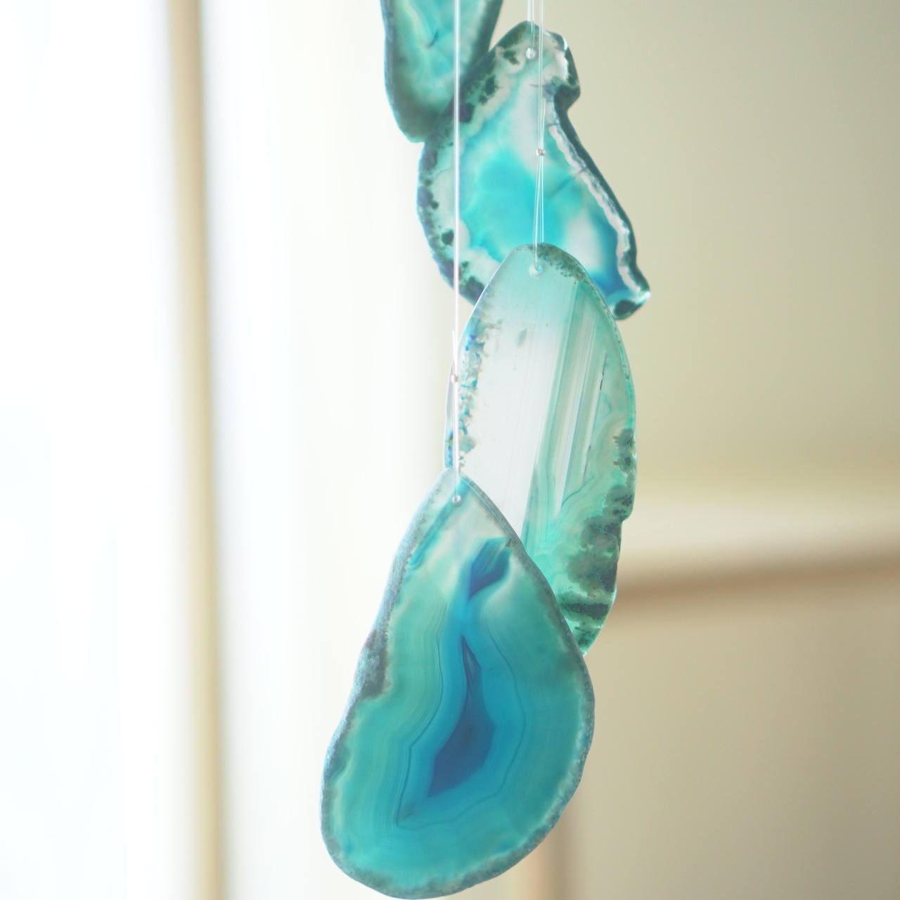 Sea Shallows 16 - アゲートヒーリングチャイム / Agate Sun Catcher Wind Chime 815