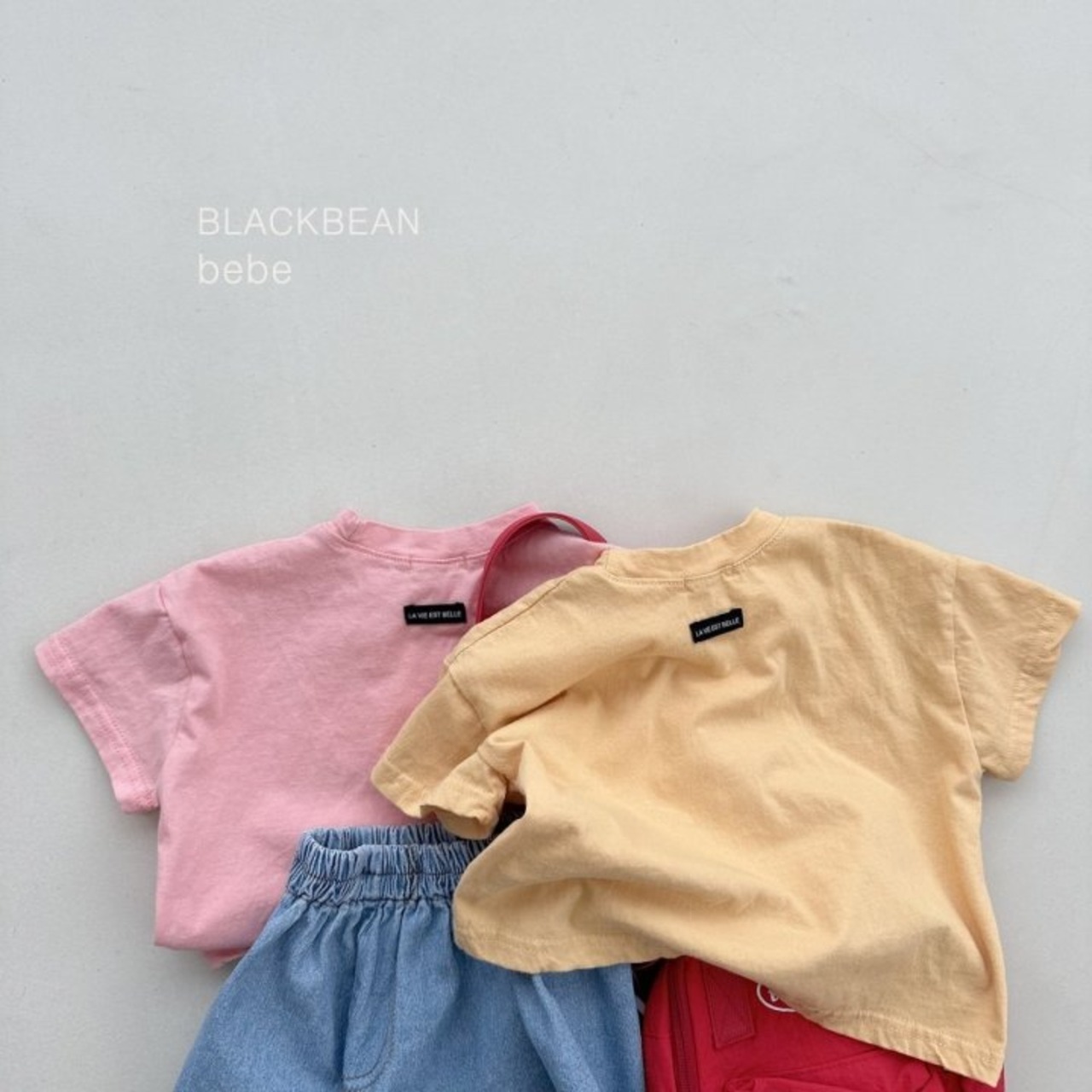 [BLACKBEAN] Basic Bebe Tee / [블랙빈] 베이직베베티