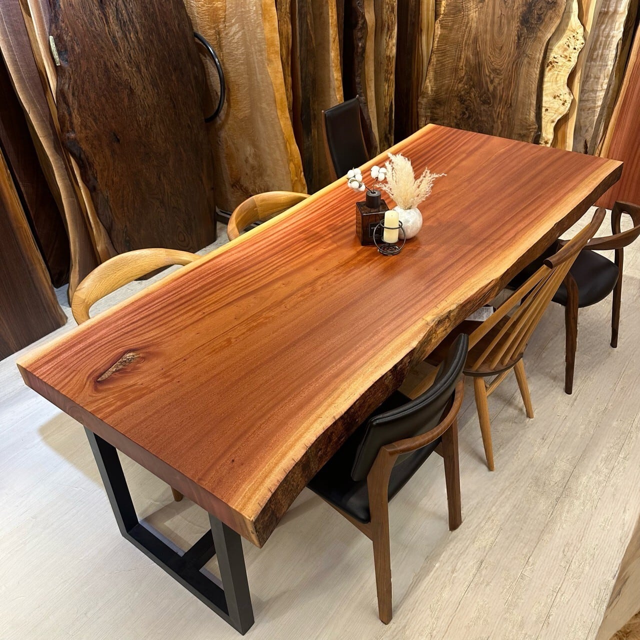 マホガニー ダイニングテーブル | 千年家具 - 一枚板 テーブル専門店