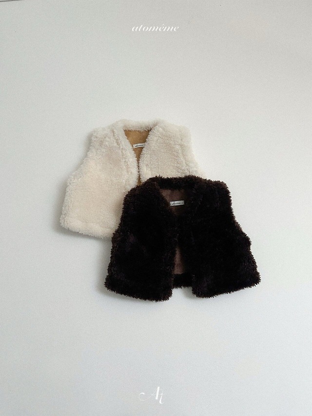予約⌇atomeme/ Reversible mustang vest