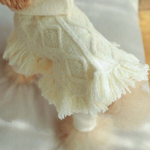 即納【ba&ttang】ポンチョニットコート アイボリー