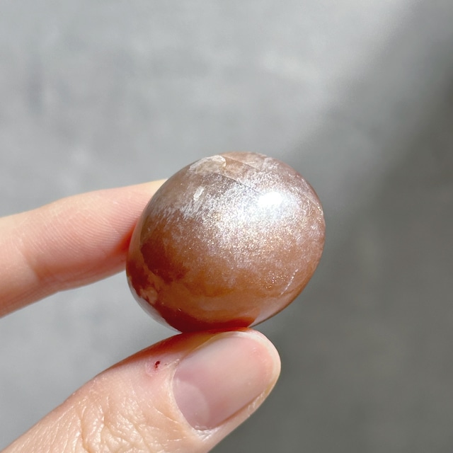 ピーチサン＆ムーンストーン タンブル13◇Peach Sun & Moon Stone ◇ 天然石・鉱物・パワーストーン