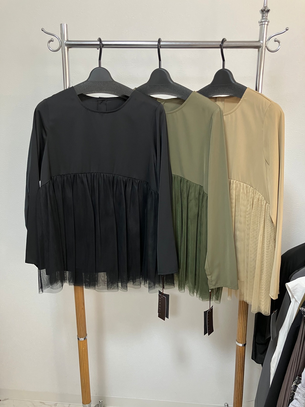 RENAUNT　チュールトップス　521507