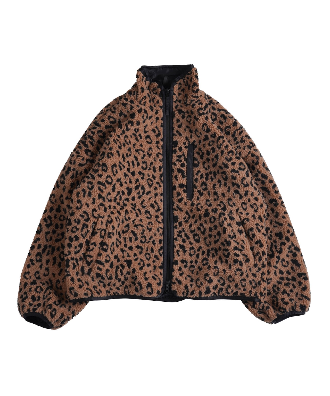 【#Re:room】LEOPARD BOA BLOUSON［REJ116］