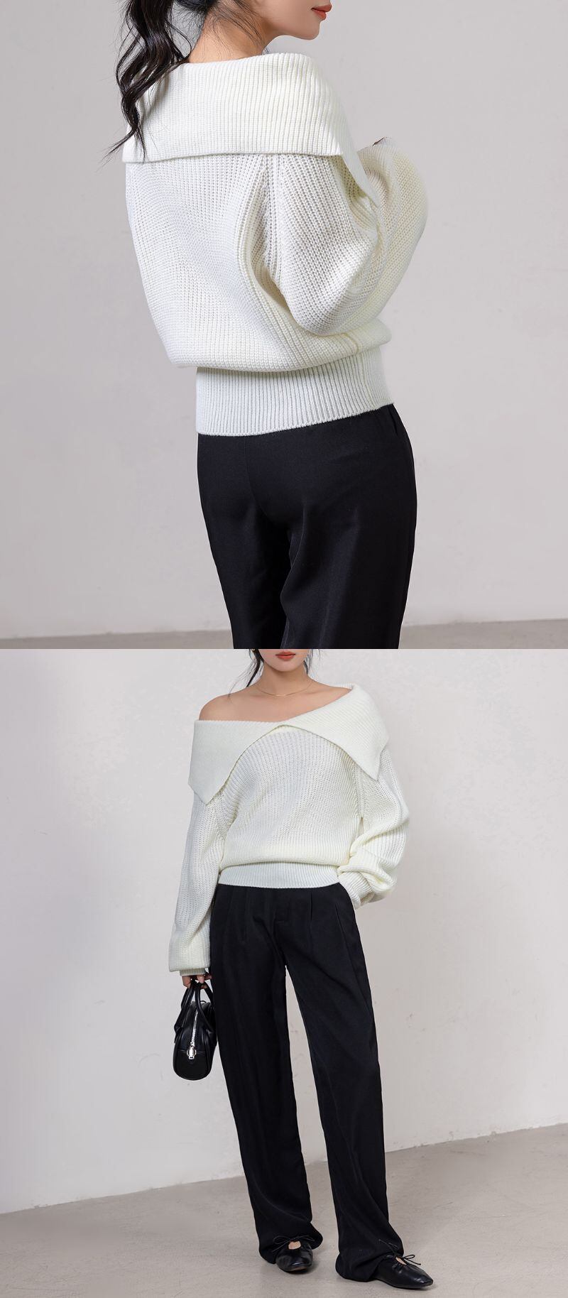 宅配便】ビッグカラー オフショルニット/tops2154 | DAY CLOSET 宅配便】ビッグカラー オフショルニット/tops2154 | DAY CLOSET