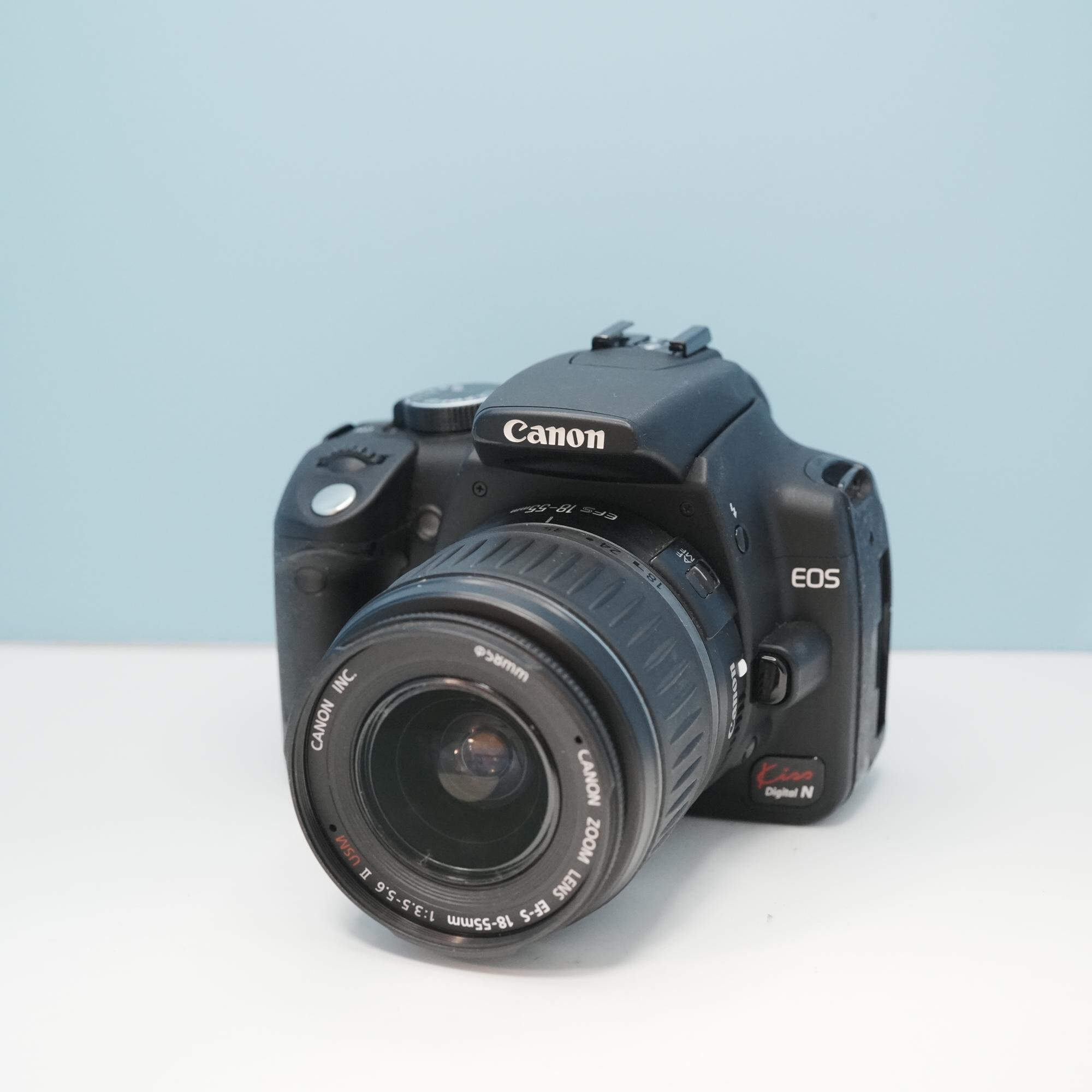 Canon EOS kiss Digital N 一眼レフ スマホ転送OK フルセット シロクマ