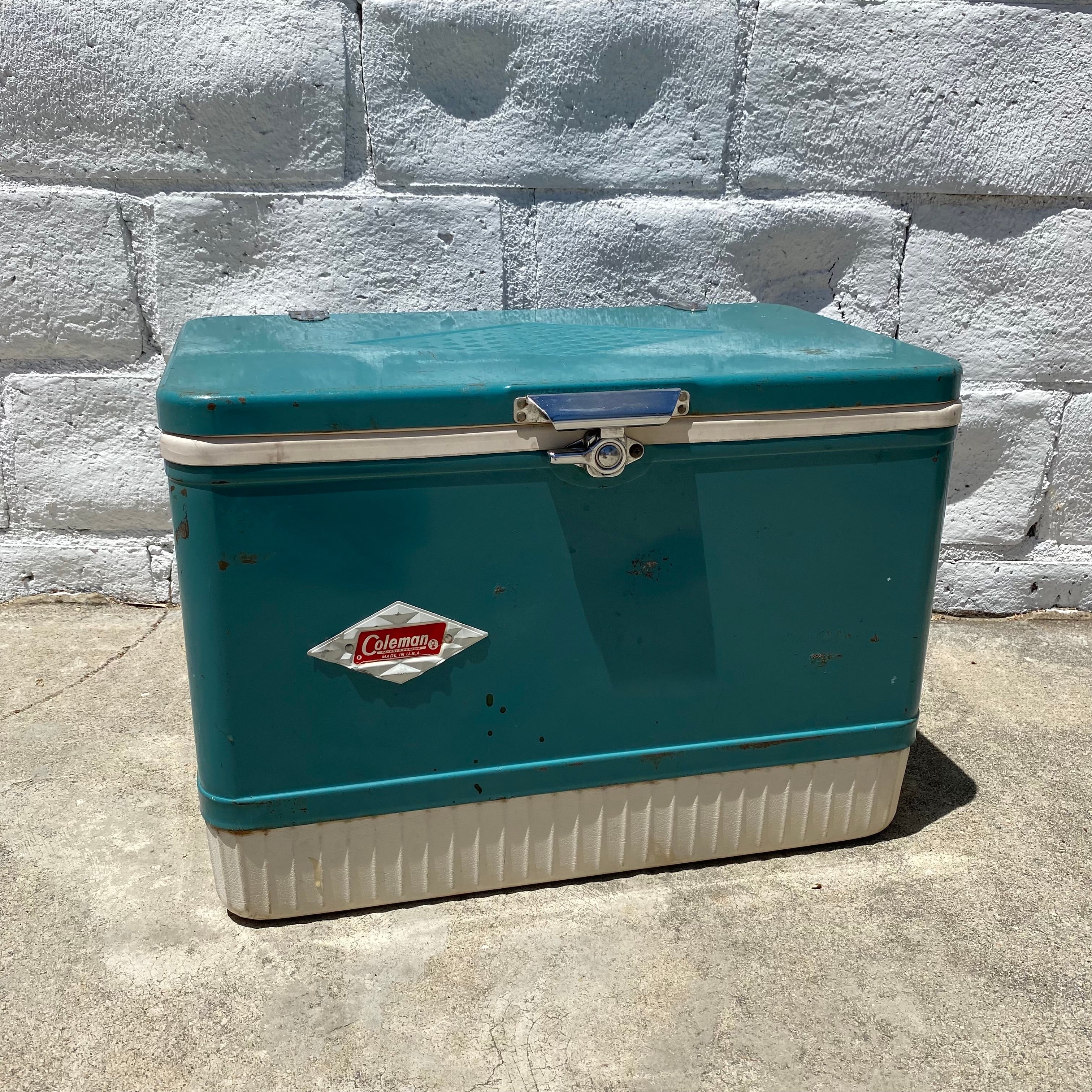 1964年3月製造 コールマン ビンテージ クーラーボックス ダイヤモンドロゴ 21 Vintage Rush