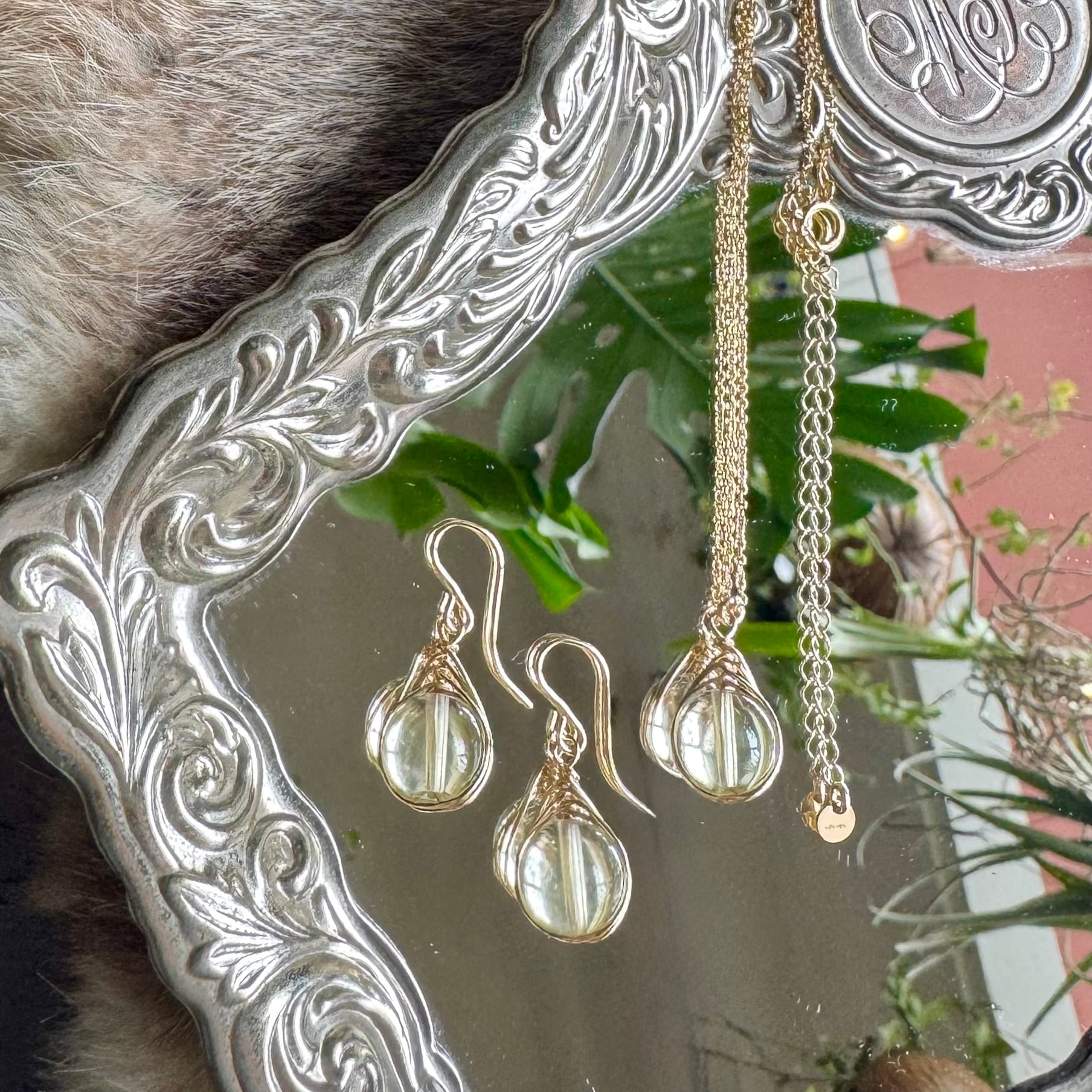 話題のリビアングラススフィア＊ややブラック3.2cm | Style du nature