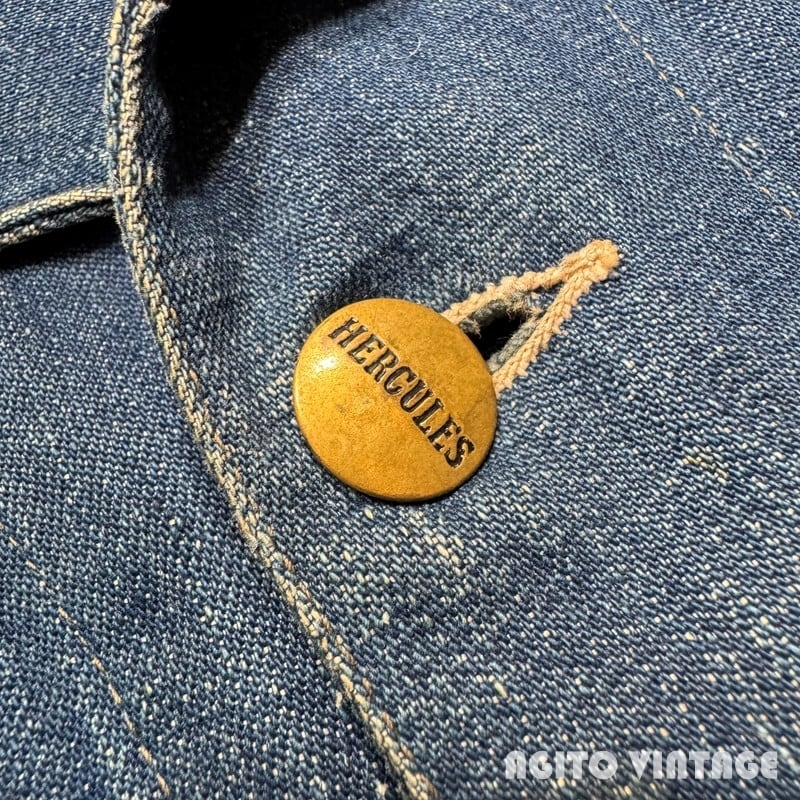 40's~50's HERCULES ヘラクレス デニムカバーオール チョアコート