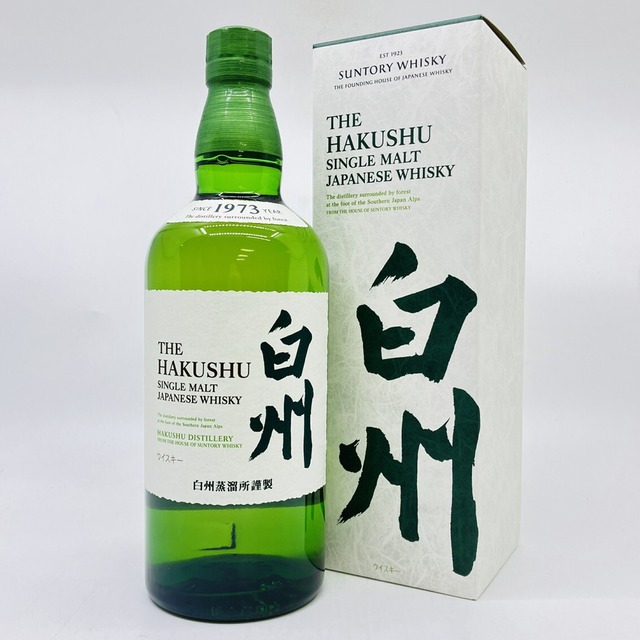 【正規品】サントリー白州　700ml　【専用BOX付き】ジャパニーズ ウイスキー　ウィスキー　HAKUSYU　シングルモルト ウイスキー 白州　NV ノンビンテージ  アルコール分43％ 　国産