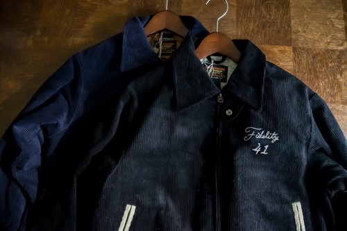 FIDELITY×SKOOKUM コーデュロイジップジャケット