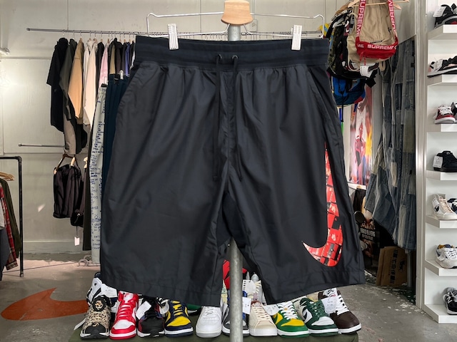 NIKE × atmos AS M NSW AIR MAX SHORT WE LOVE NIKE PACK BLACK/RED LARGE AT6835-016 70115