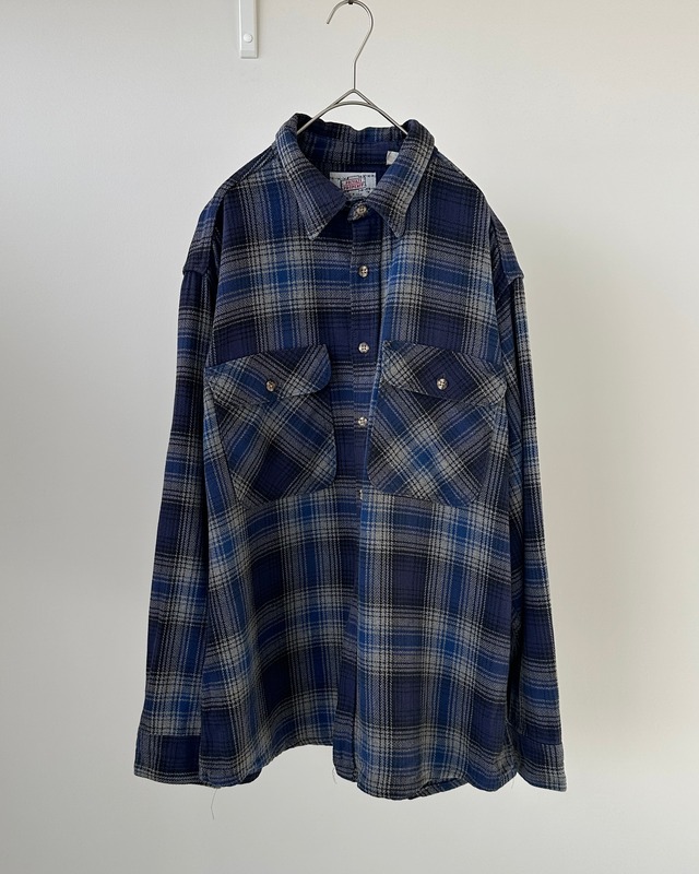 -Private Property- Vintage 80-90s XL Flannel Shirt made in USA