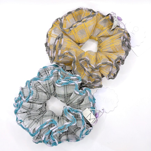 MiKO regular scrunchie  チェック