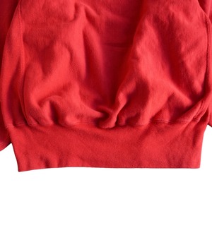 Vintage 80s Champion reverse weave sweatshirt -Red-