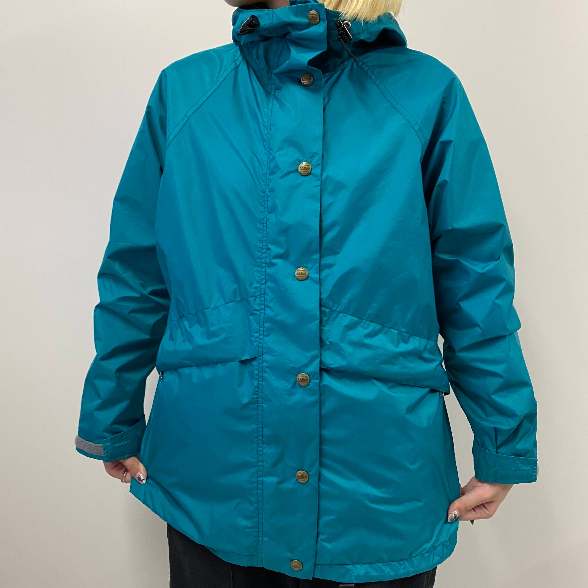 00s l.l.bean エルエルビーン ゴアテックス フーデッドコート レイン 