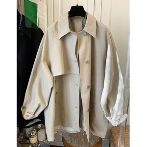 CLASSIC BRITISH TRENCH COAT WITH STRUCTURED SHAPE M-14460