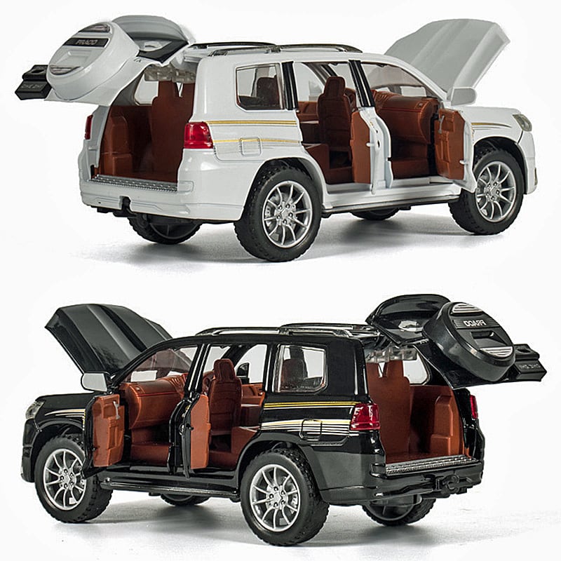 TOYOTA ランドクルーザー PRADO 1/24 ミニカー 全2色 ライト点灯