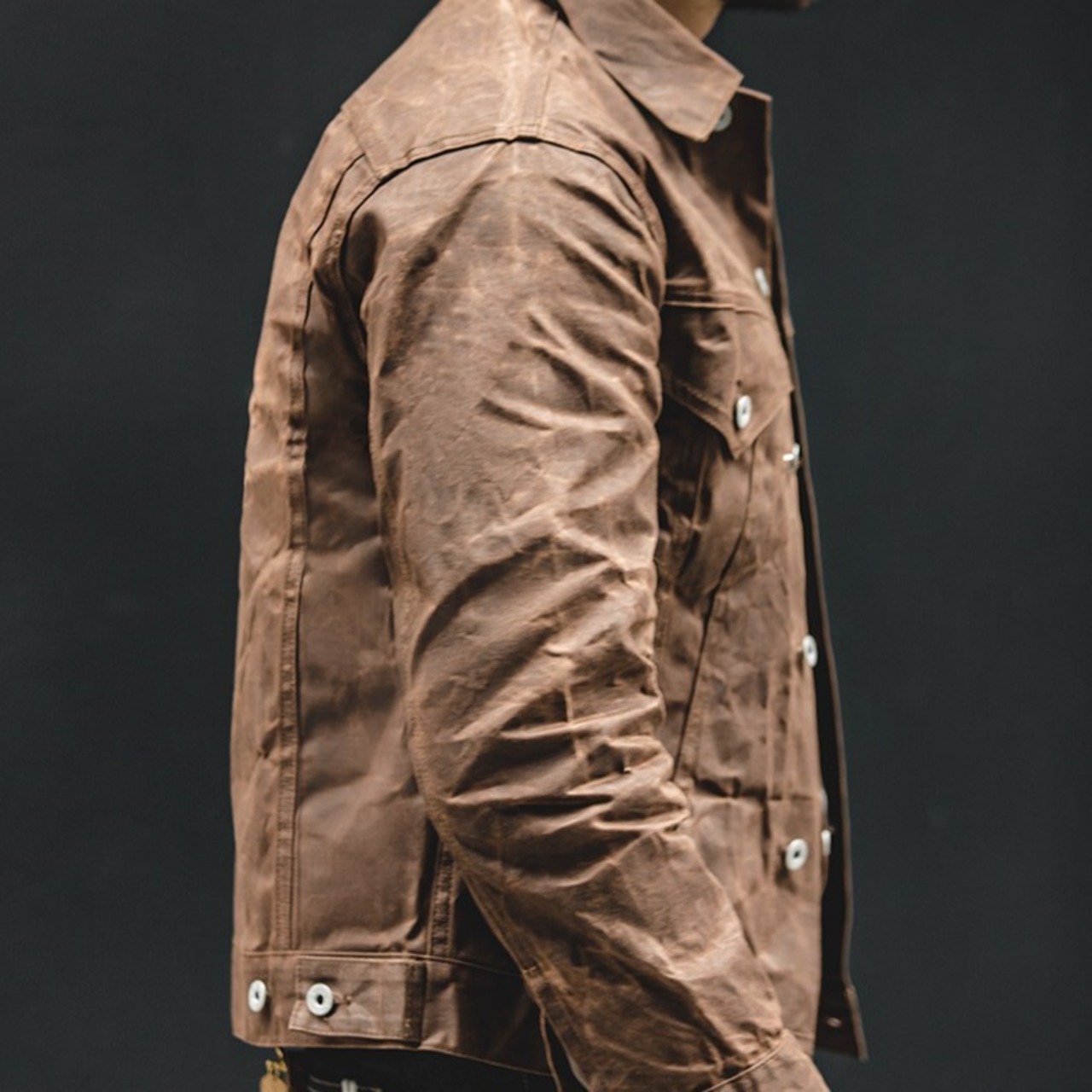 Retro Canvas Oil Waxed Jacket / レトロ キャンバス オイルド ジャケット
