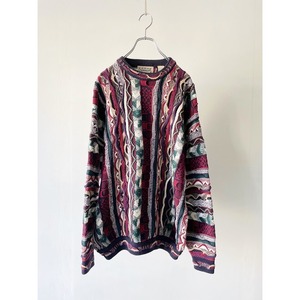 -COTTON TRADER- crazy pattern 3Dknit