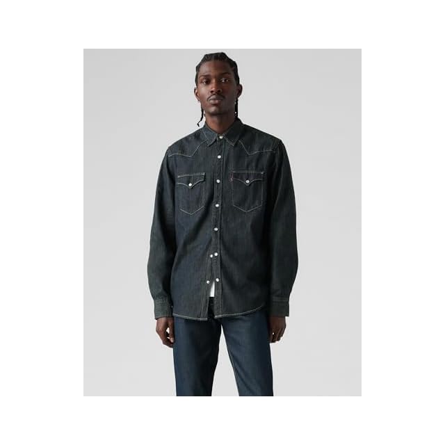 リーバイス] デニムシャツ CLASSIC WESTERN ウエスタンシャツ 長袖