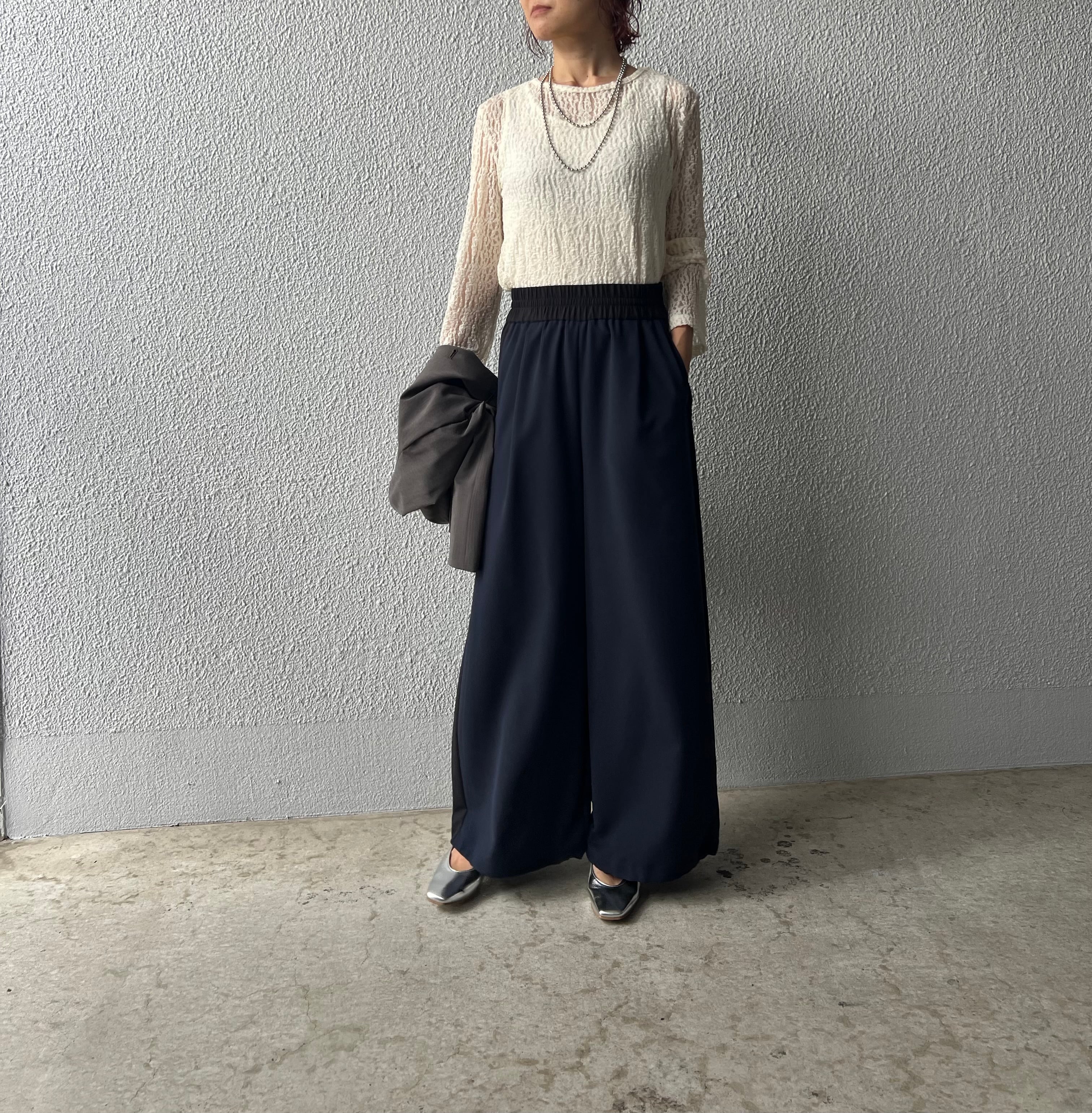 【PASSIONE】配色ライン2wayイージーパンツ 526622