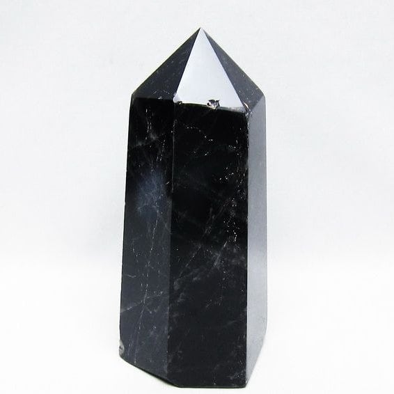 モリオン ポイント 黒水晶 六角柱 一点物 152-3979