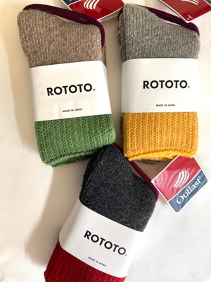 【ROTOTO】TEASEL SOCKS