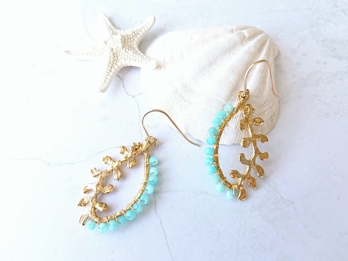 reaf color pierce/earring 031