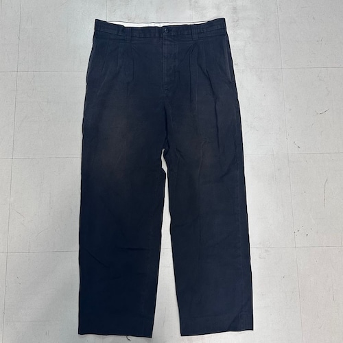 visvim ビズビム 24SS MCCLOUD SLACKS スラックス 0124305008001 ブラック size:3 【中目黒A07】