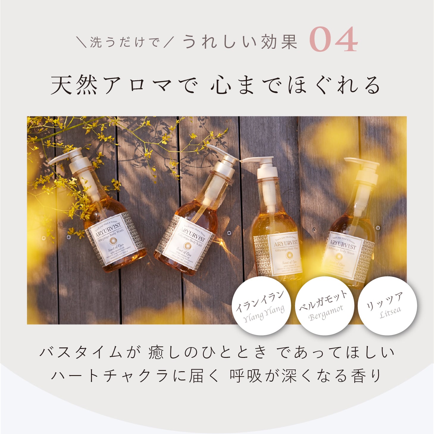 ﾘﾆｭｰｱﾙ 】アビヤンガ ボディウォッシュ Total Body Cleanse 500ml