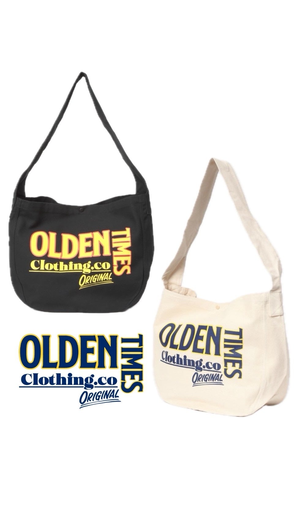 【6月20日(土)午前10時より販売開始】OLD SIGNS HEAVEY CANVAS NEWS PAPER BAG