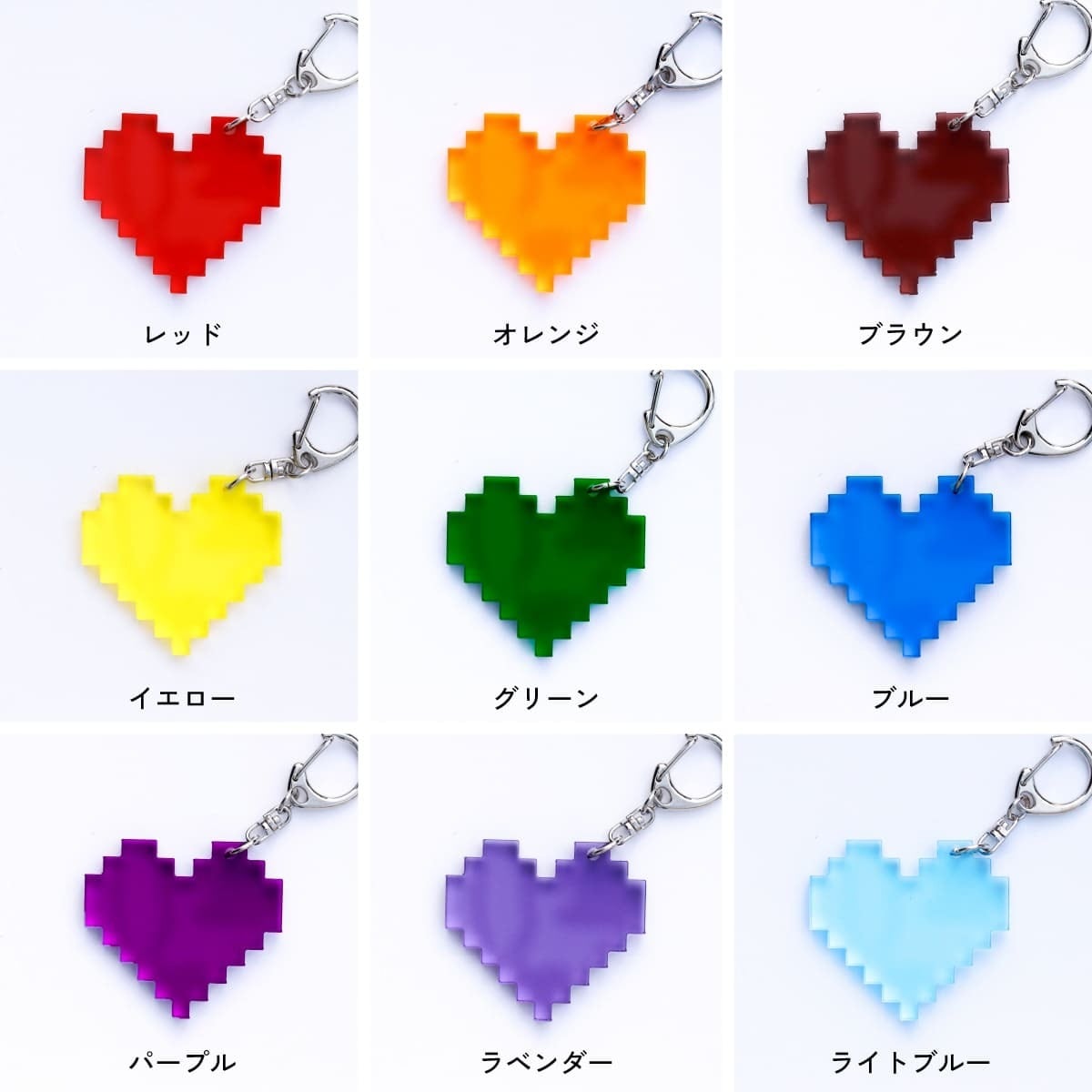 ドットハートキーホルダー | 推し活グッズの通販・ジェイホビストア