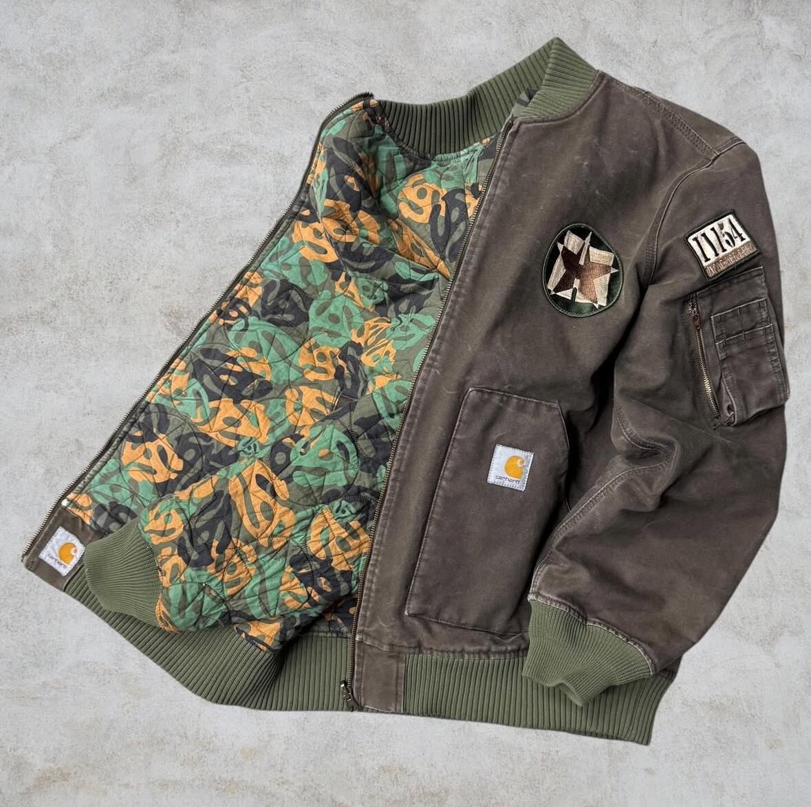 Special!!】Carhartt × HAZE × 11154 Duck MA-1 Jacket 【下北沢店