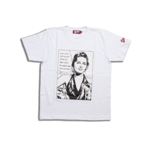 K'rooklyn T-Shirt × 上岡 拓也 Scent of a Woman Model - White