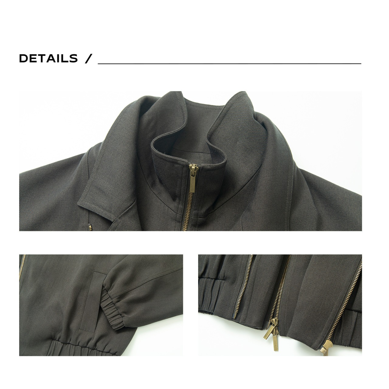 Stand Collar jacket T3605