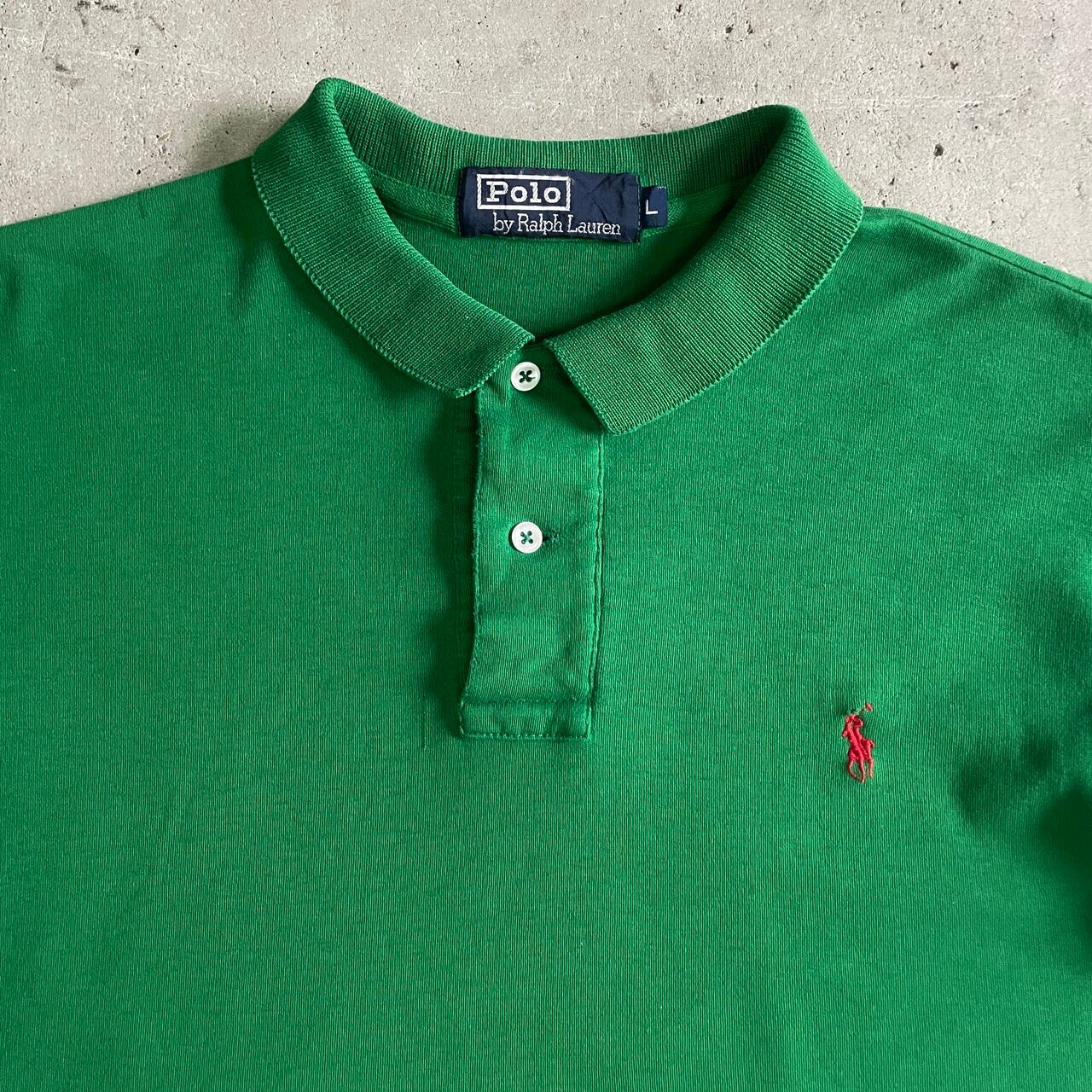 ラルフローレン グリーン ポロシャツ S ラルフローレン グリーン ポロシャツ S 中古・古着通販】POLO RALPH