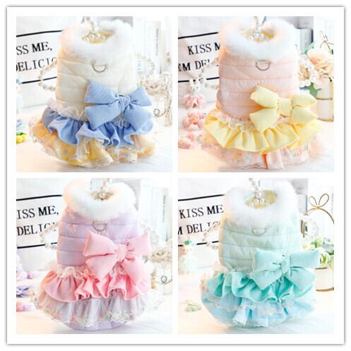 《即納》№3102214 ふわふわリボン段々ワンピース