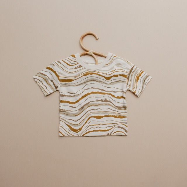 即納《Ziwi Baby》Short-sleeve tee - Wave / Tシャツ / ジウィベビー