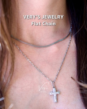 Flat Chain 316L【Very's Jewelry】
