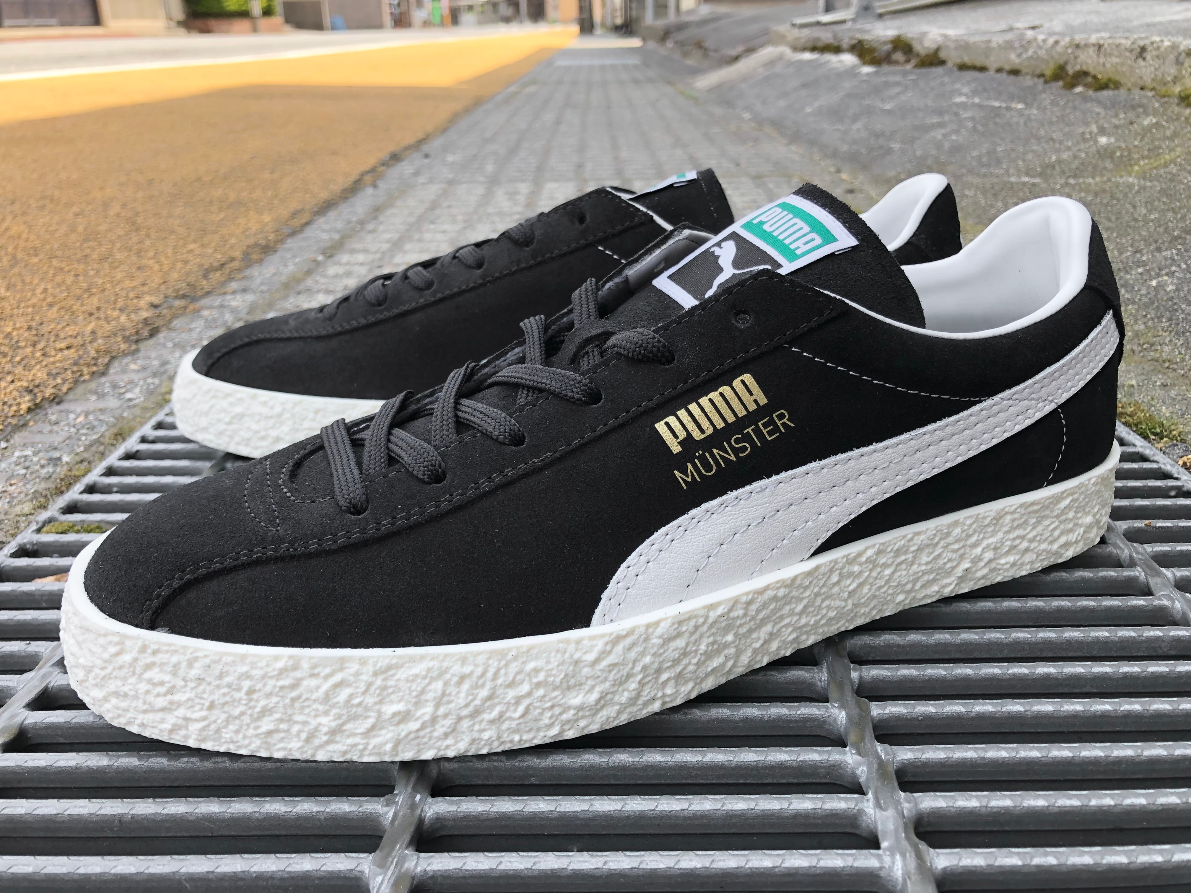 PUMA MUENSTER CLASSIC (PUMA BLACK-PUMA WHITE