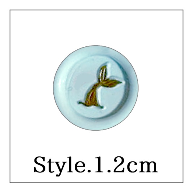《オーダー品》【mini stick シーリングスタンプ】「Style.＿1.2cm」人魚・フィッシュ・海