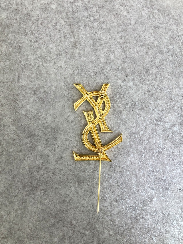 Yves Saint Laurent イヴ・サンローラン ブローチ ブローチ YSL vintage ヴィンテージ オールド 472ap8