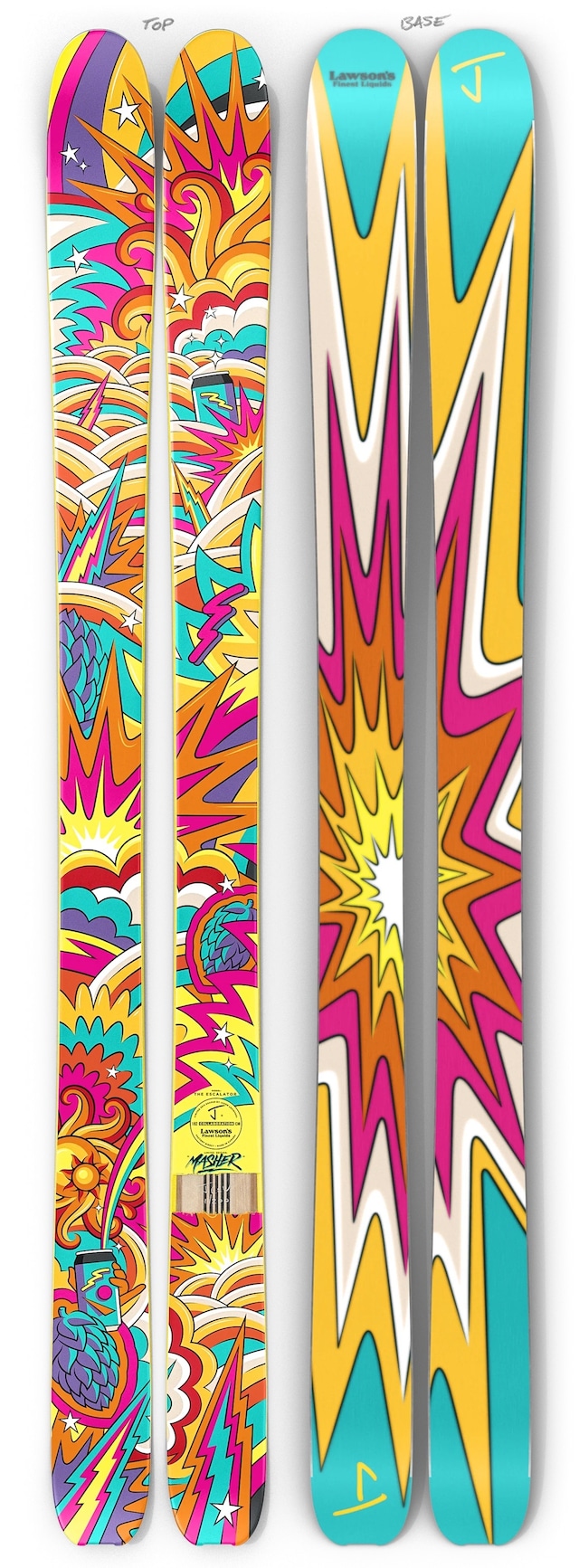 【福袋3万円付き】J skis エスカレーター「マッシャー」Lawson's Finest Liquids x Jコラボ限定版スキー