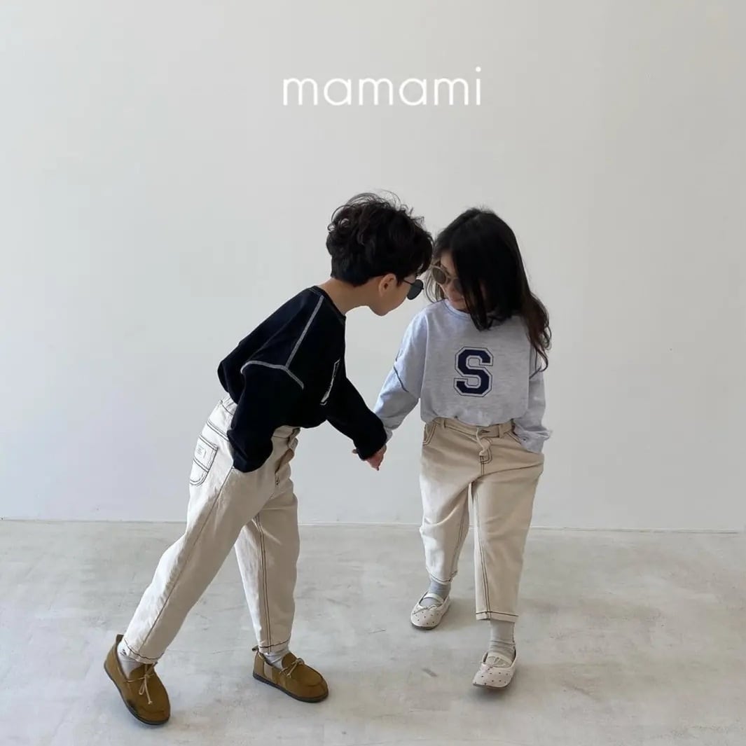 即納】deep stitch pants〔ディープステッチパンツ〕 mamami | cucLo