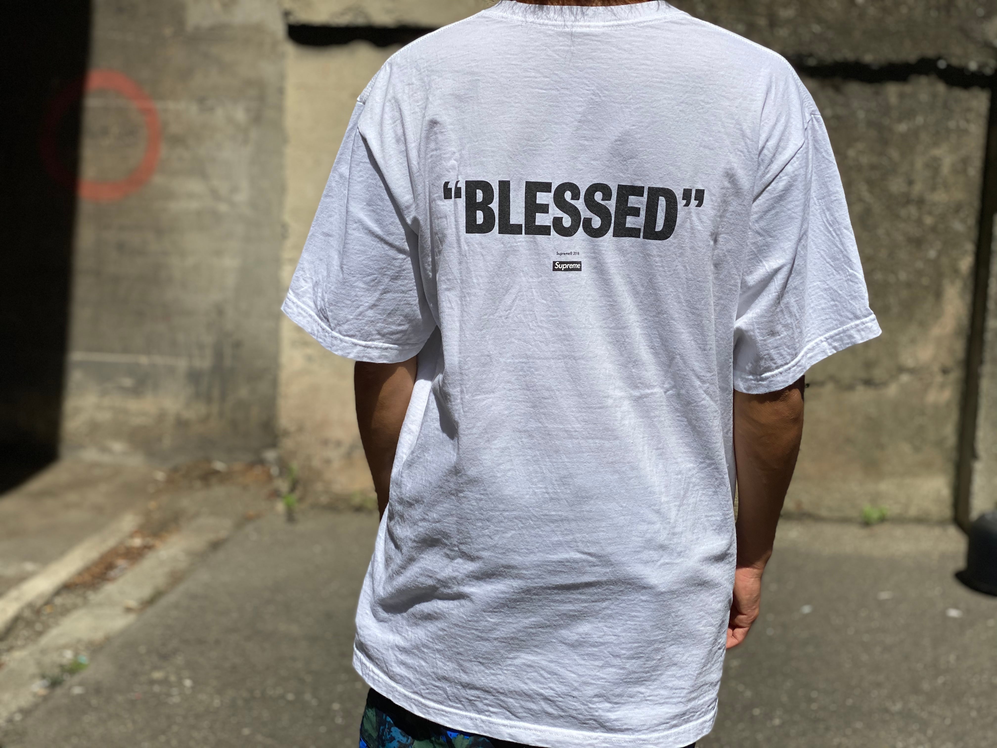 Supreme BLESSED TEE WHITE LARGE 50JF6609 | BRAND BUYERS OSAKA
