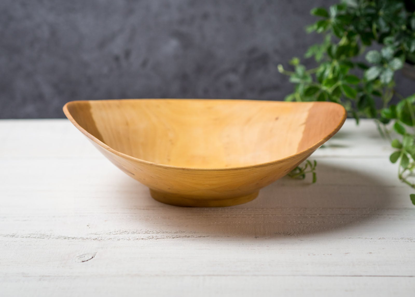 ソメイヨシノ材 サラダボウル L 1（ウッドボウル・木製ボウル