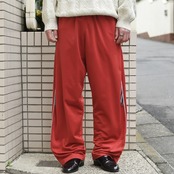 NIKE side line wide track pants