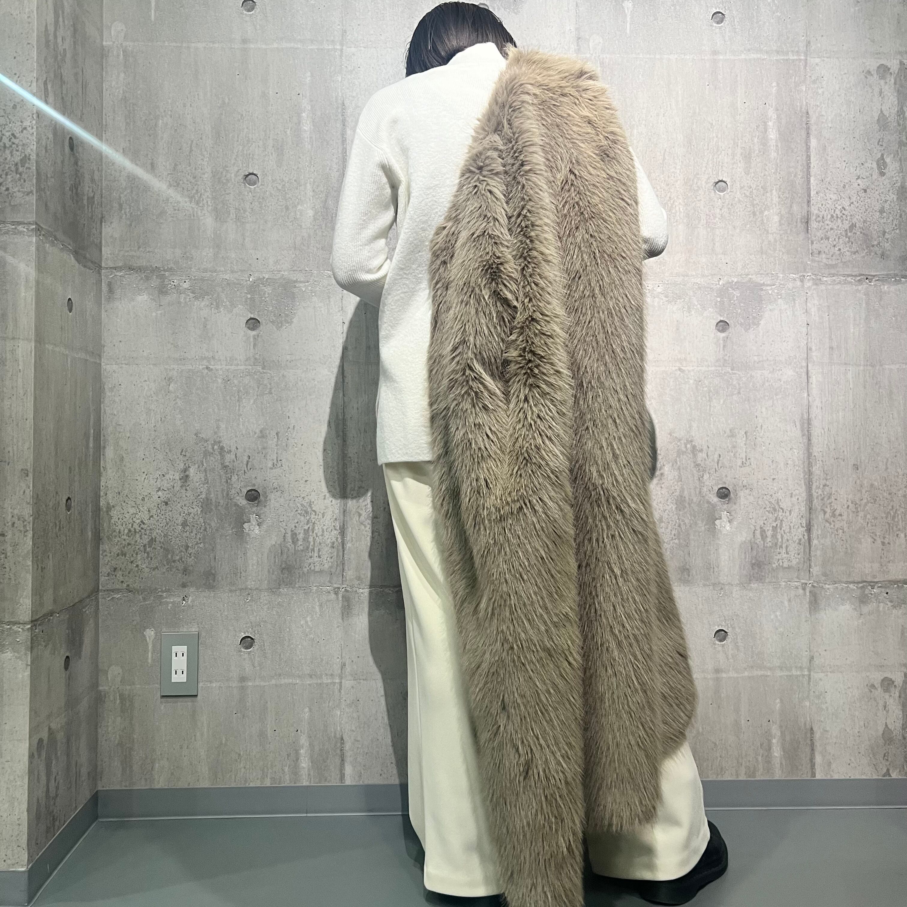 フェイクファーロングジレ | SLOVNENYA スロヴネンヤ